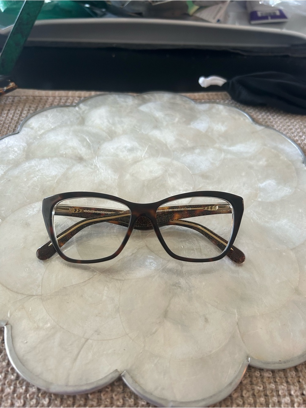 Dolce & Gabbana Tortoiseshell Glasses